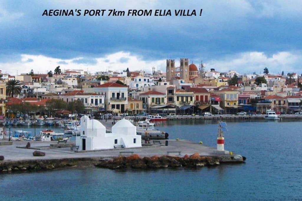 Elia Villa - Aegina, Souvala Luaran gambar