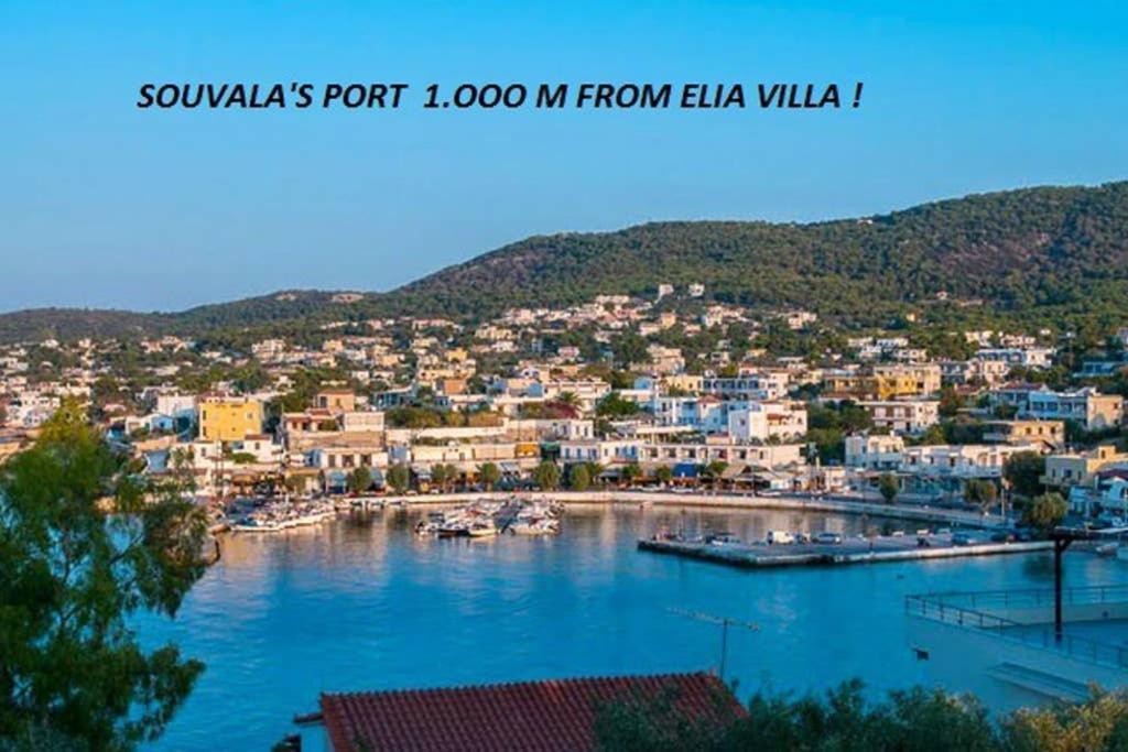 Elia Villa - Aegina, Souvala Luaran gambar